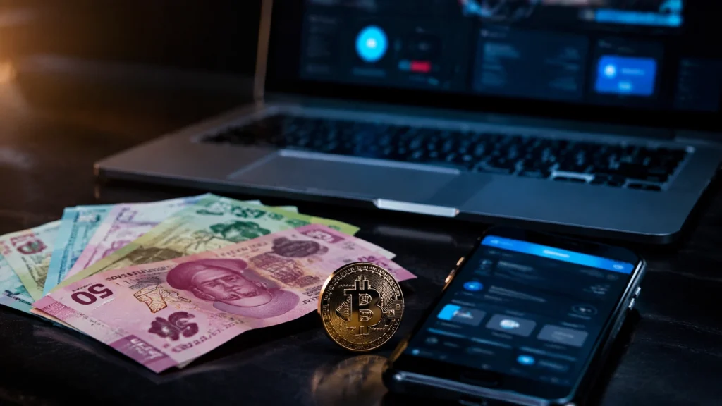 Ejemplo con MXN y BTC